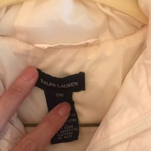Ralph Lauren baby snow jacket